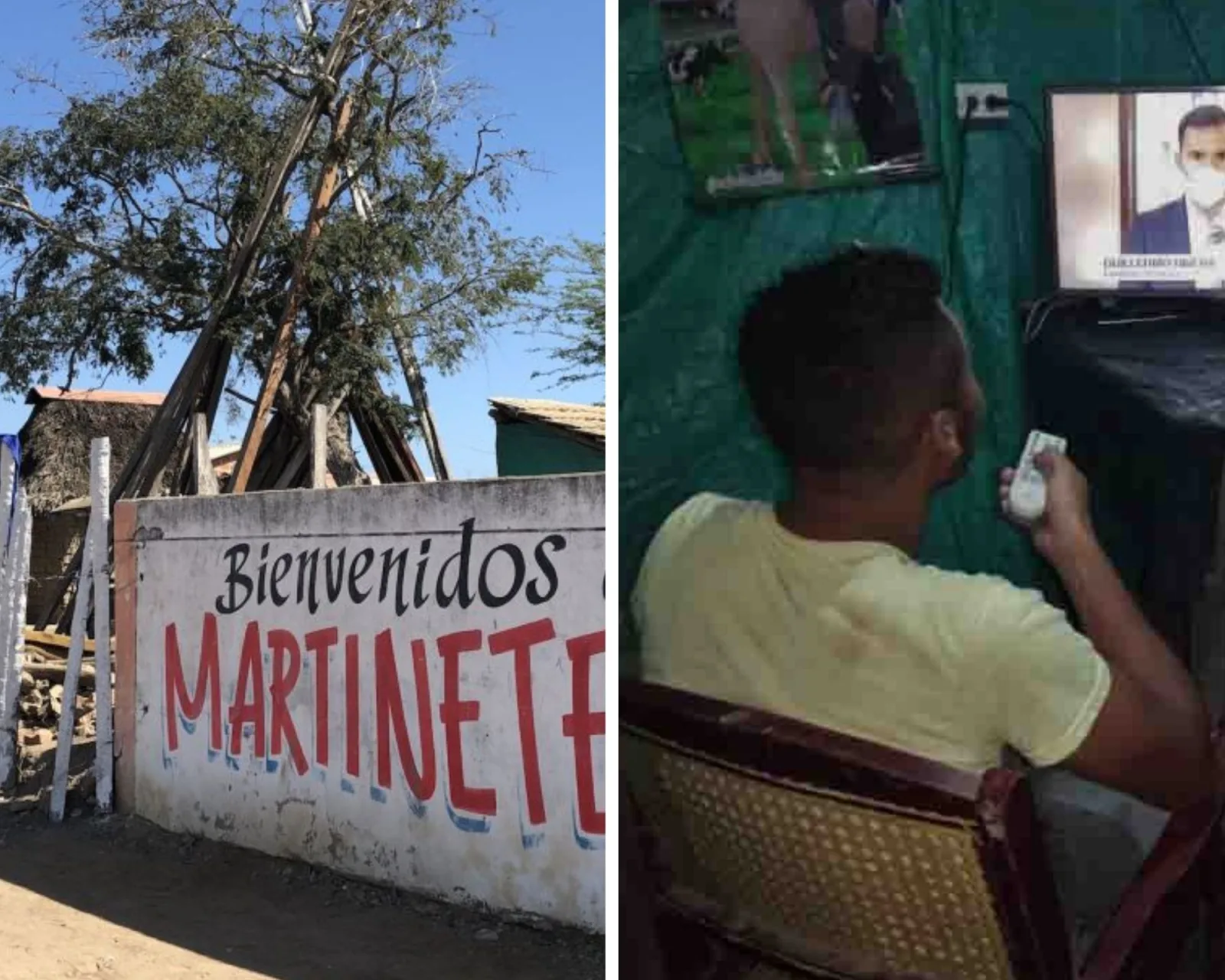 Martinete sin energía eléctrica