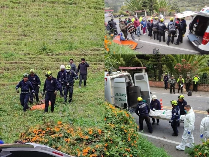Tragedia en la vía Pasto-Ipiales: vehículo cae al abismo y deja una persona sin vida y un herido