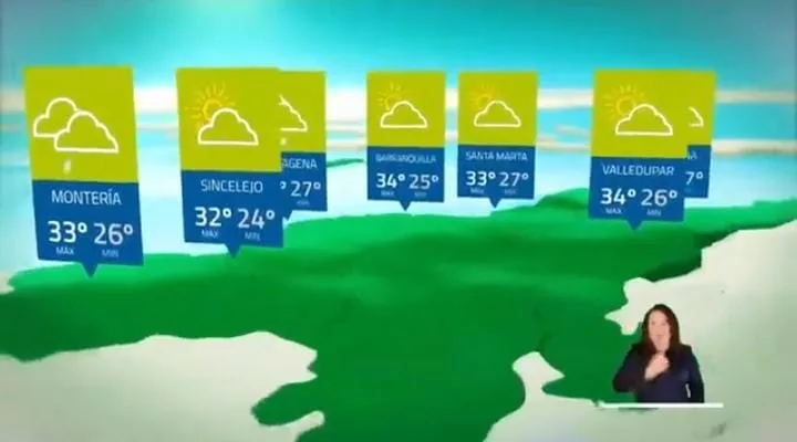 Julio registró las temperaturas más altas en ciudades de Colombia