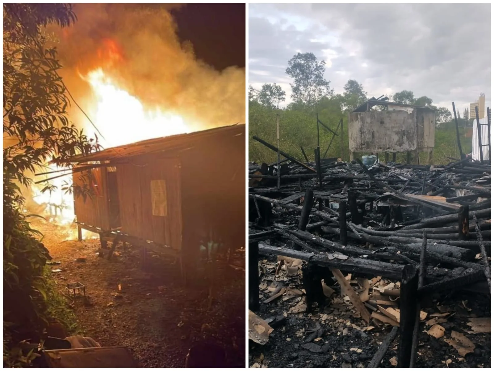 San Yú Buenaventura incendio