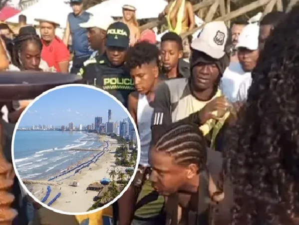 Turista gringo murió en playas de Cartagena.