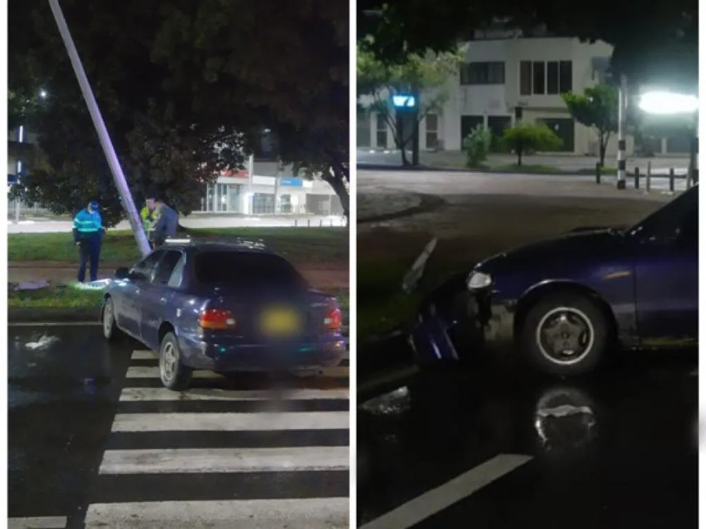 borracho Poste en Cali