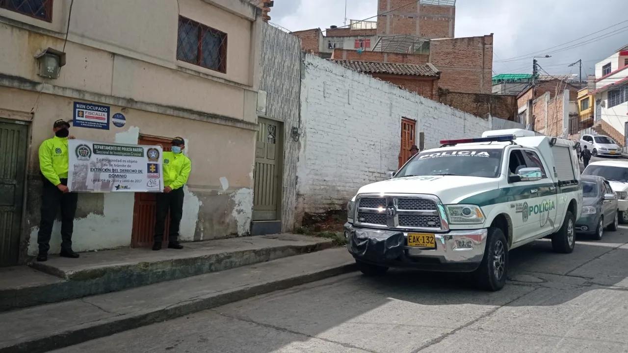  Ipiales: extinción de dominio a cuatro viviendas