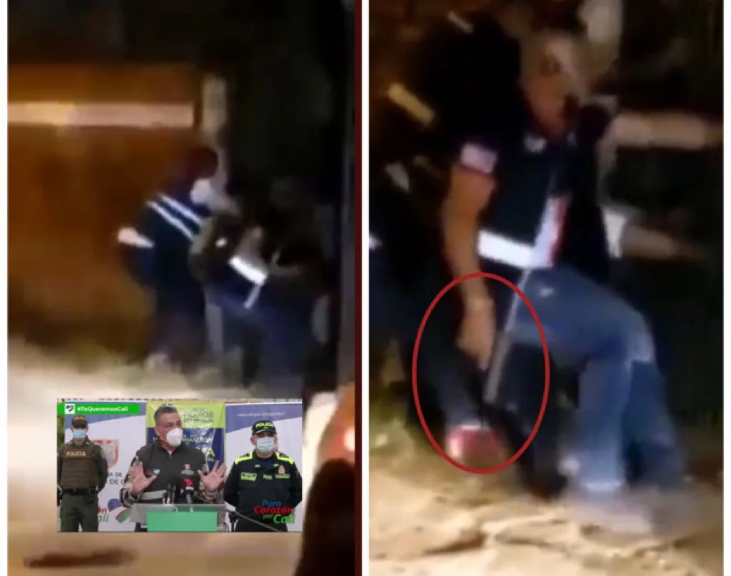 Seguridad y Justicia Cali arma de fuego