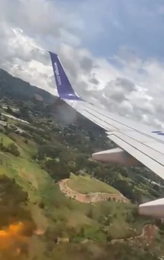vuelo Wingo turbina