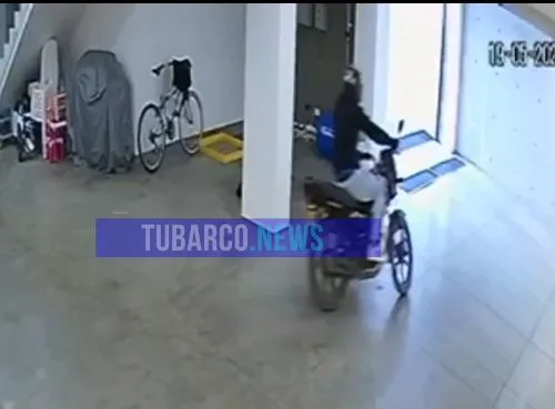 Siete ladrones y un robo en 3 minutos, se meterion hasta un conjunto residencial en Cali