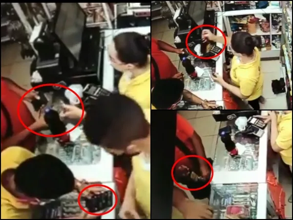El 'cambiazo' de una botella de ron que habría hecho un cliente en un negocio en Cali