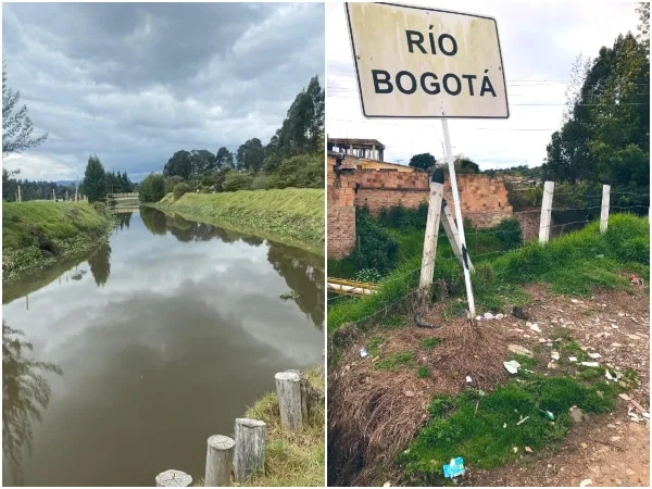 Dos hombres se lanzaron al río Bogotá para salvarse de un robo, uno de ellos desapareció