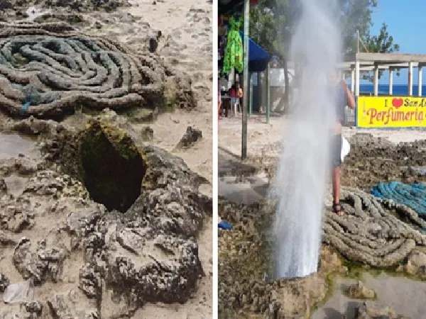 Hoyo Soplador, en San Andrés Islas.