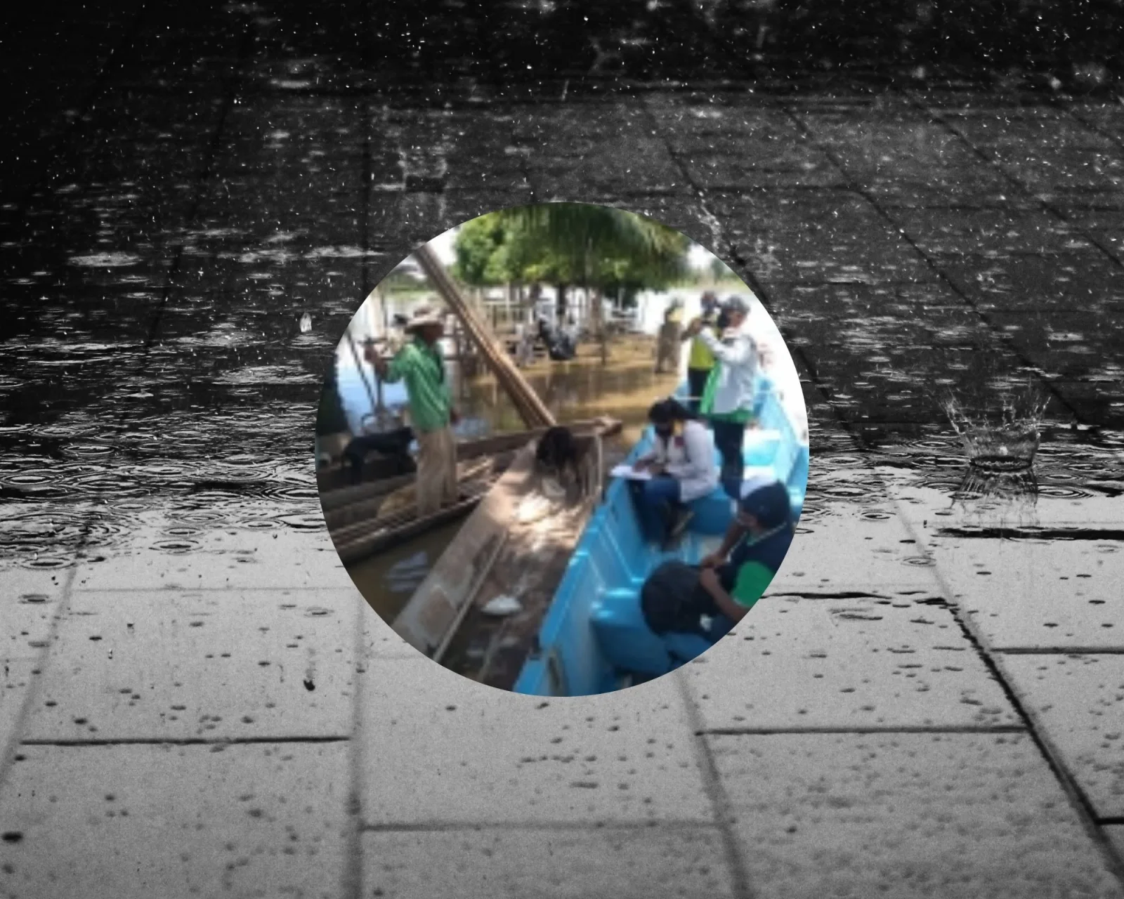 norte de Bolívar Lluvias