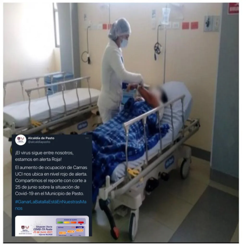 alerta roja en Pasto por COVID