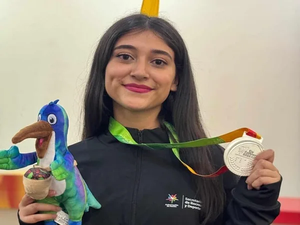 Valentina, la ajedrecista de Nariño que también consiguió medalla de plata en Juegos Nacionales