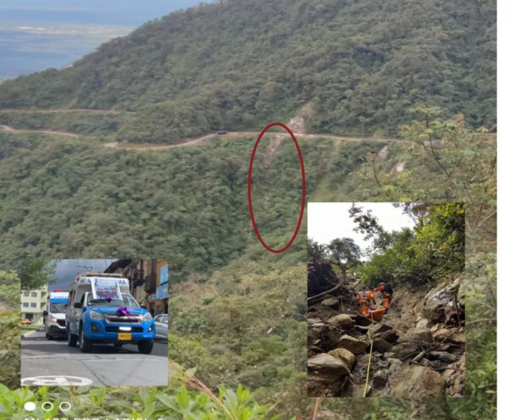 abismo vía Nariño y Putumayo