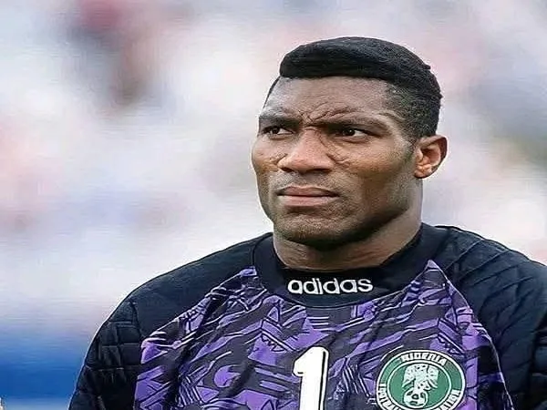 Peter Rufai, arquero de la selección nigeriana.