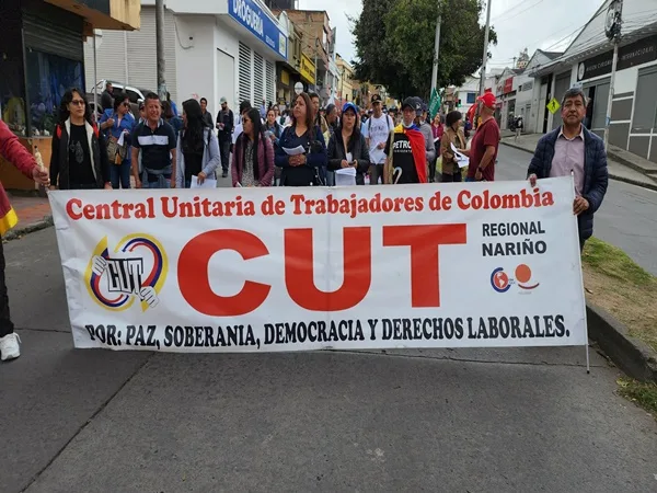 CUT hoy volverá a las calles para adelantar plantón en respaldo a las reformas del Gobierno