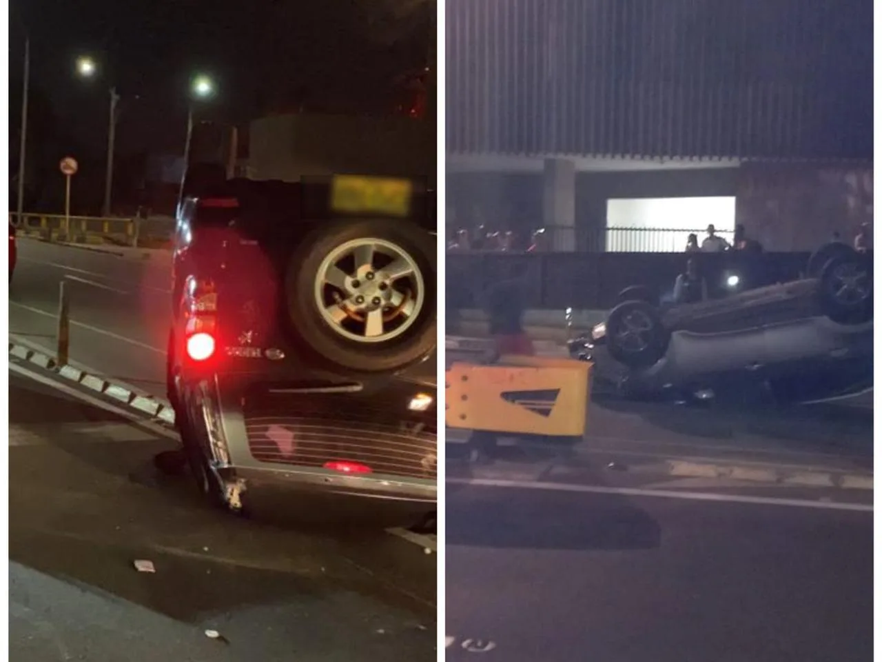 túnel mundialista Cali accidente