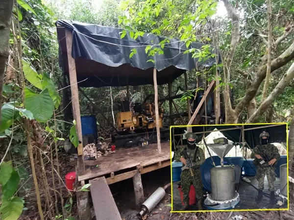 En Nariño destruyeron laboratorios cocaleros que producía más de 3 toneladas de droga