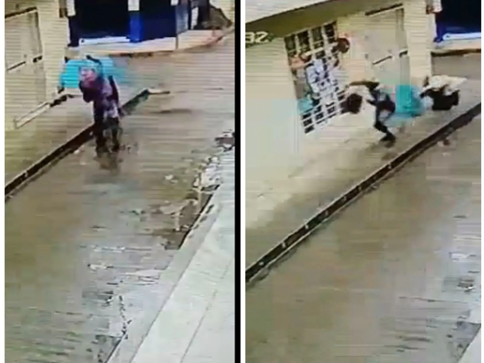 "No hay derecho a tanta brutalidad", las imágenes de otro violento hurto a una mujer en Cali