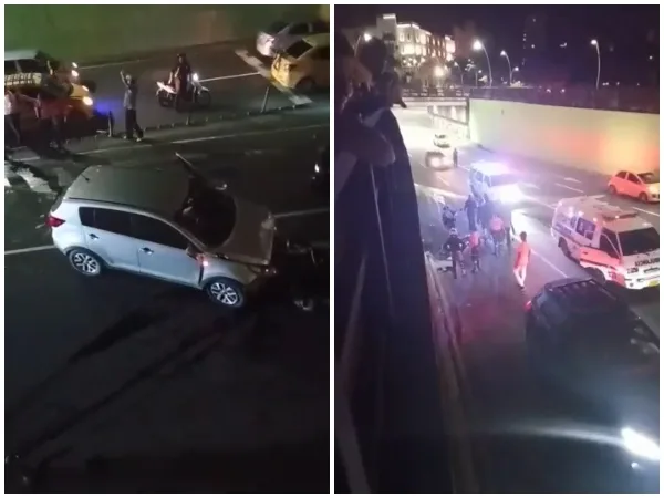 Accidente en túnel mundialista no habría sido por huir de ladrones y tampoco iría manejando la mujer que se presentó
