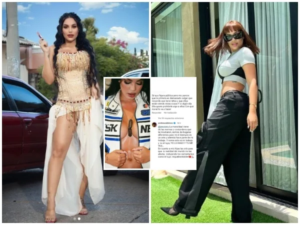 «Esta de muy lejos el verdadero arte»: Andrea Valdiri es tildada de vulgar en recientes fotos
