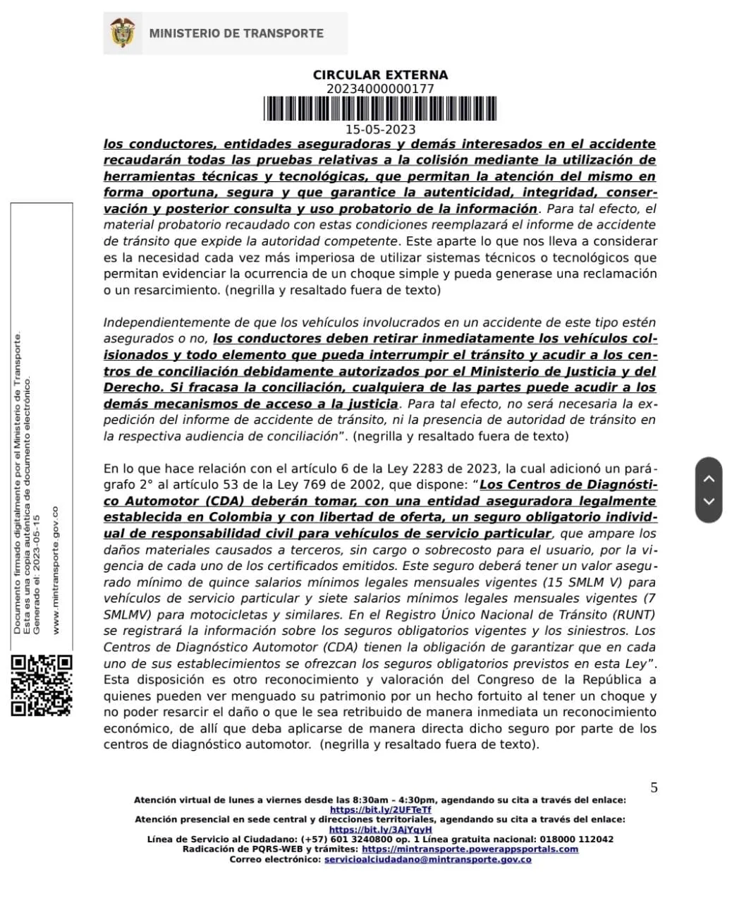 Desacuerdos entre los CDA y Gobierno: hoy comenzaría a regir póliza "de latas"