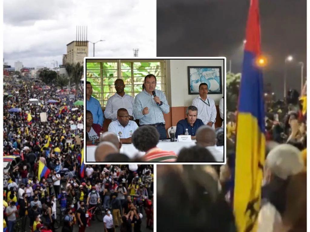 "El que entendió, entendió" no era para marchar y presionar al Congreso a votar la reforma, Mininterior dice lo malinterpretaron