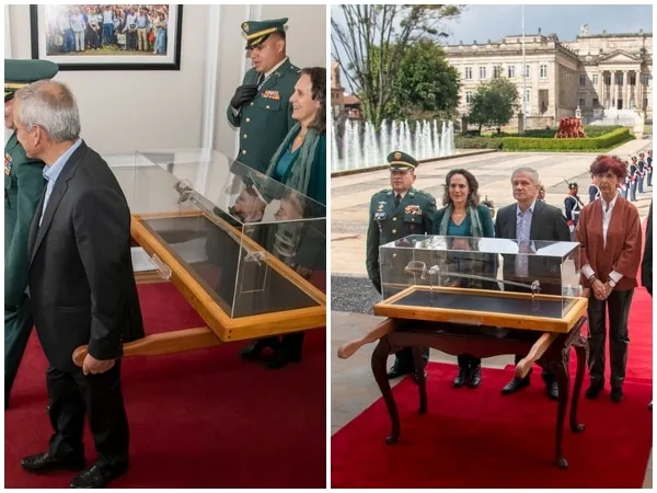 «La espada del Libertador está en casa»: Así fue la llegada a la casa de Nariño