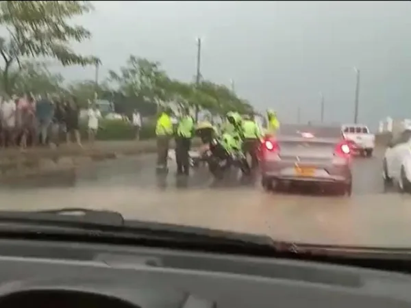 vía húmeda Barranquilla