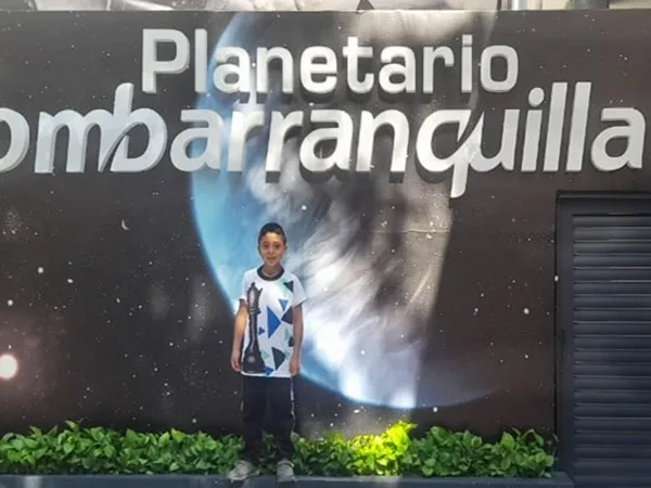 Sebastián Mejía es el nariñense que con tan solo 8 años se destacó en concurso nacional de Ajedrez