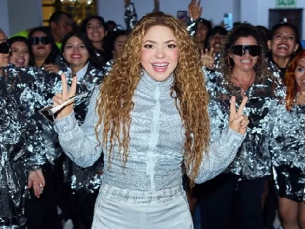 Shakira, cantante colombiana.