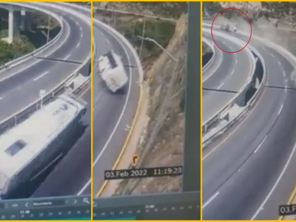 al borde del abismo en el puente La Magdalena