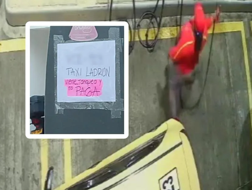"viene tanquea y no paga": Tendrían identificado a taxista que habría ido a tanquear y "se vuela sin cancelar"
