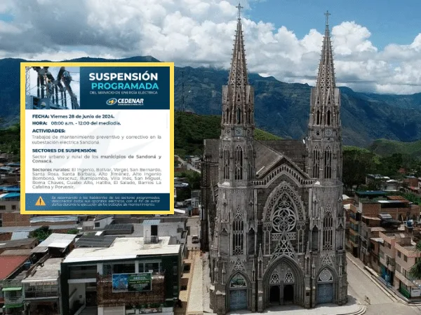 Suspensión de servicio de energía en Nariño.