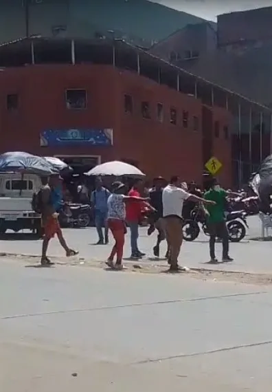 en el centro de Cali