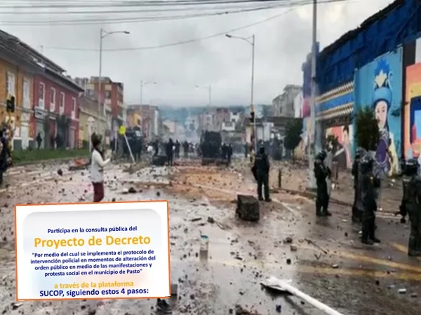 Con una consulta pública en Pasto implementarán protocolo de intervención policial en protestas