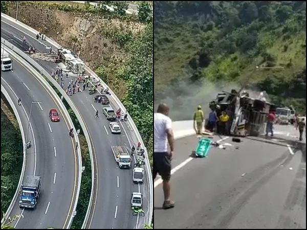 Varios fallecidos y más de 20 heridos en el accidente de un bus entre Pasto e Ipiales, viajaban mujeres y niños