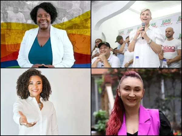 Las mujeres al poder, gobernadoras y alcaldesas que ganaron en Colombia