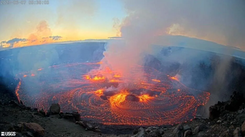 La erupción del volcan Kilauea en Hawai, uno de los más activos del mundo
