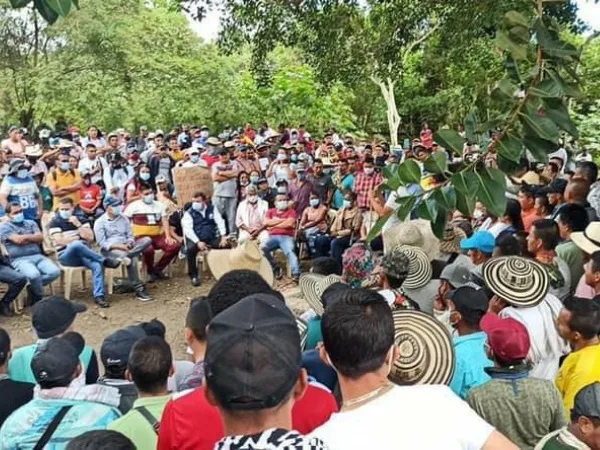 campesinos en Nariño