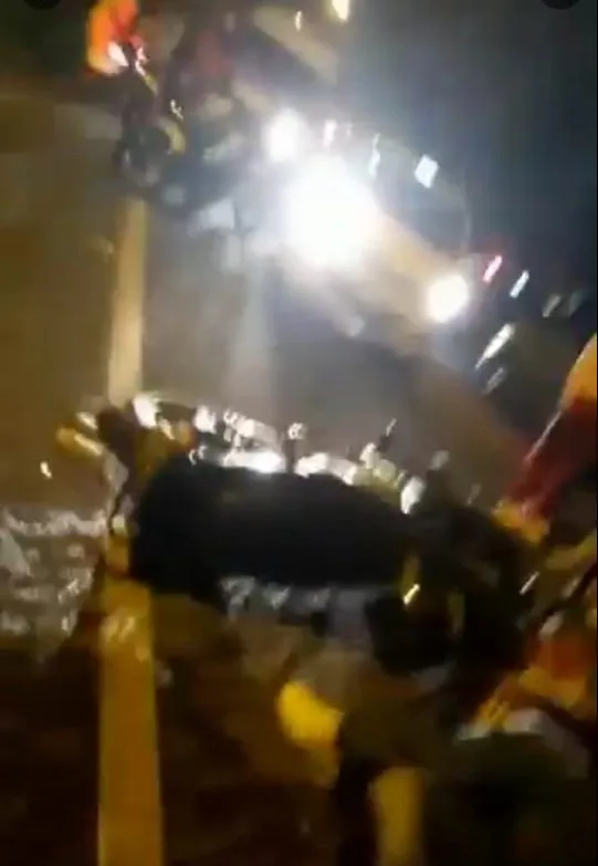 accidente en