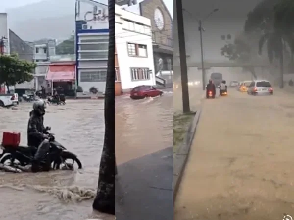 Más de 20 emergencias en Cali tras el fuerte aguacero de este jueves