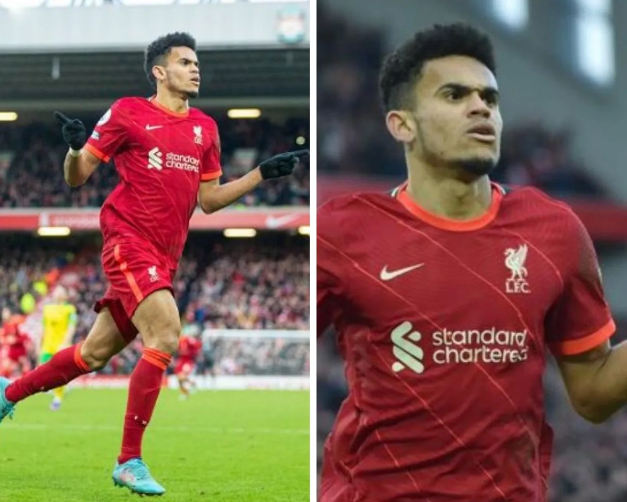 Luis Diaz primer gol con Liverpool