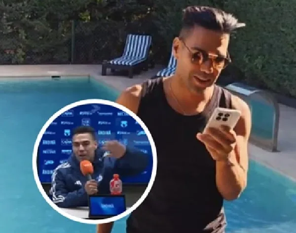 Radamel Falcao García, futbolista colombiano.