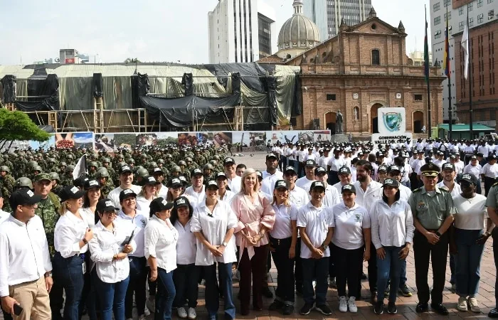 Gobernación del Valle anunció el ingreso de jóvenes a la Fuerza Pública.