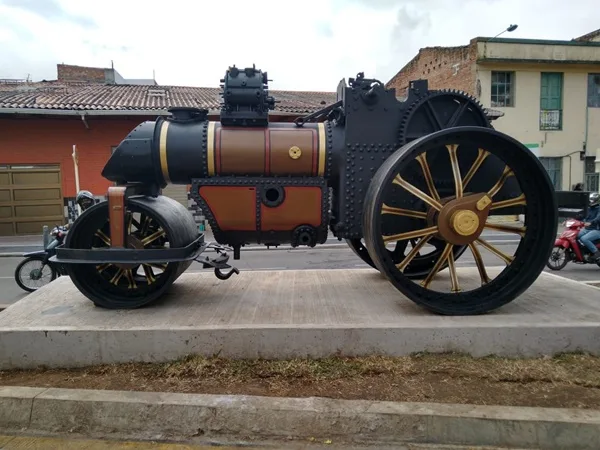 Así fue de la restauración de la ‘aplanadora histórica’ en Pasto que llegó en los años 50 desde EE.UU.