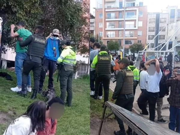 Uniformados de la Policía metropolitana respondieron con operativos de registro, «incautaron estupefacientes»