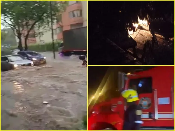 Rayo, árboles caídos, inundaciones, accidentes y alertas; otro día de lluvia en Cali