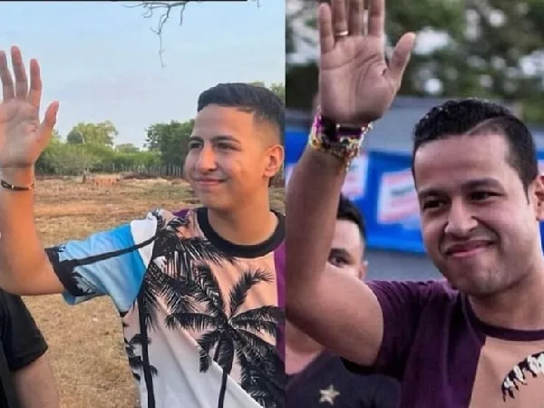 Martín Elías Jr. y la camiseta que usó el día del concierto de Coveñas, Sucre.