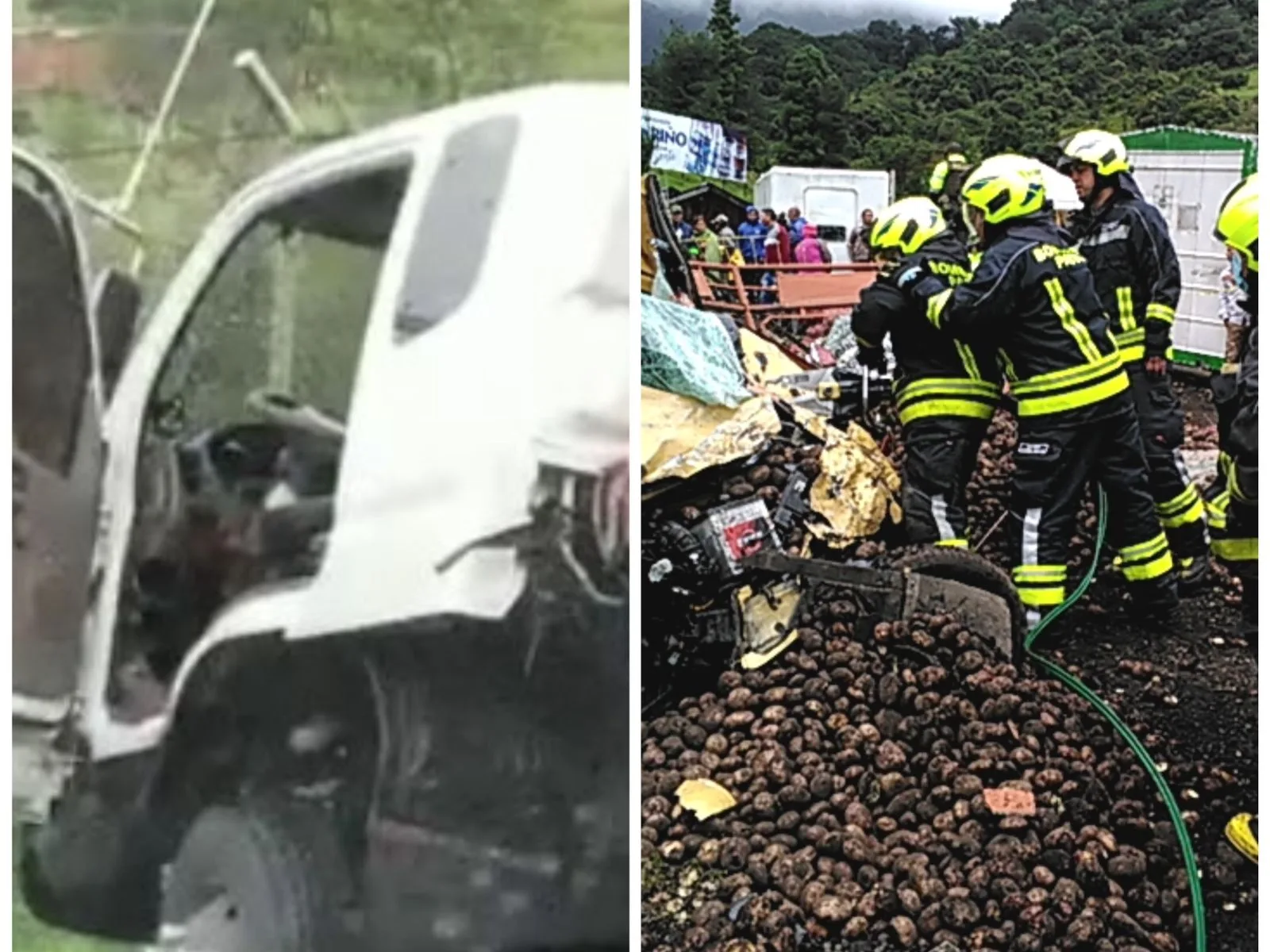 taxi Pasto vía Mojarras accidente