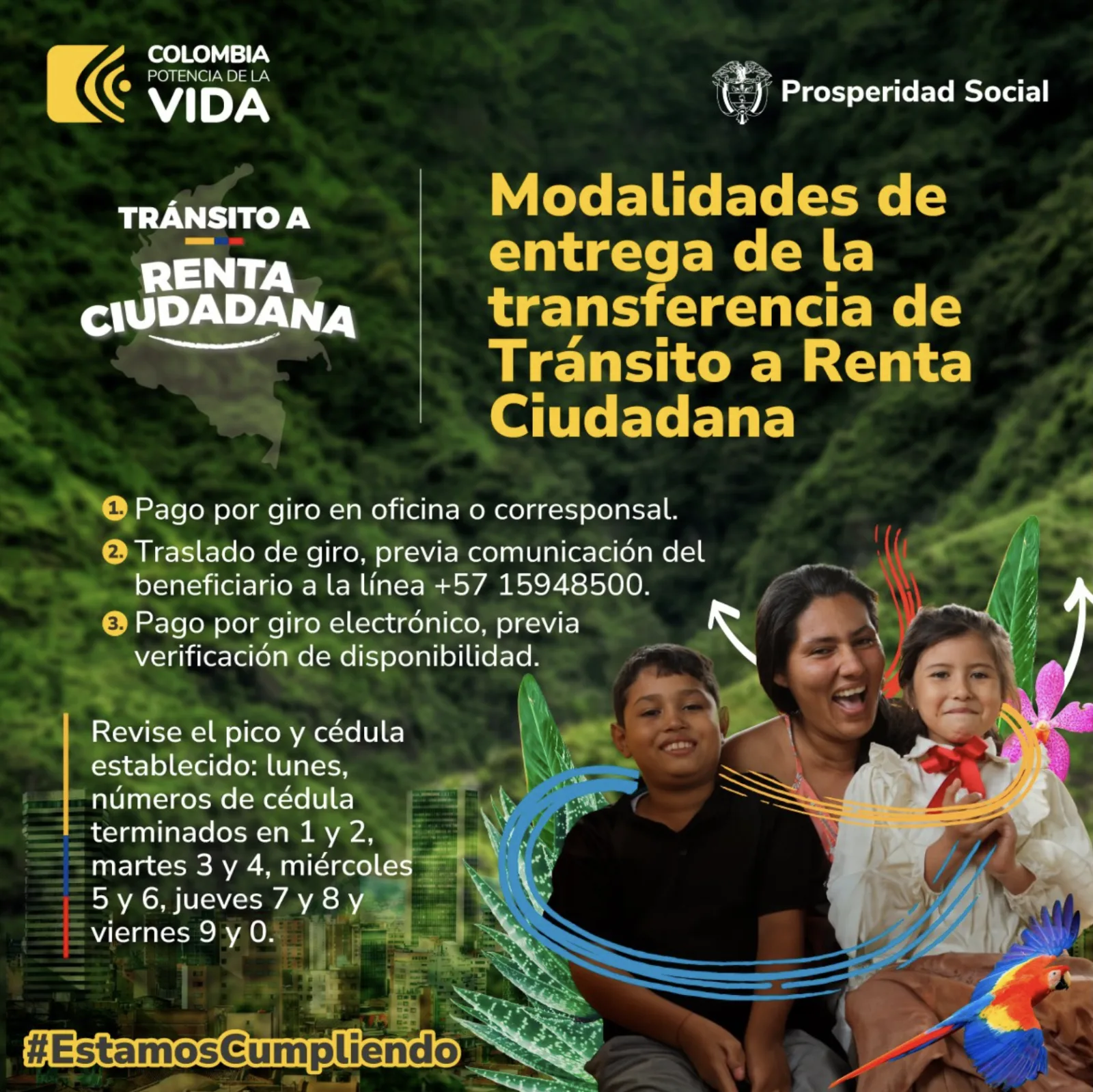 Largas filas en Cali para reclamar pago de la Renta ciudadana, reportan algunos desordenes